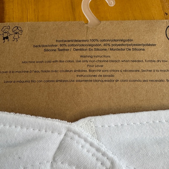 Jesse + Lulu 3 pack Cinnamon roll bandana bibs with teether - Picture 8 of 8